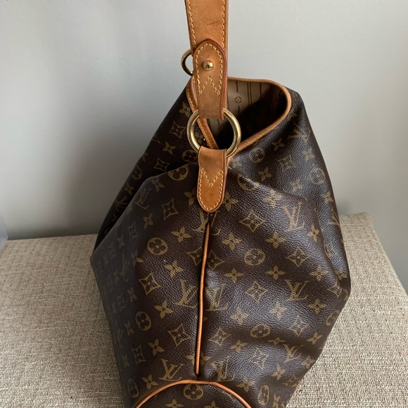 👜LOUIS VUITTON Delightful MM Shoulder Bag. 🎁 🤎RETIRED⭐️AUTHENTIC🌟 EUC - Picture 6 of 16